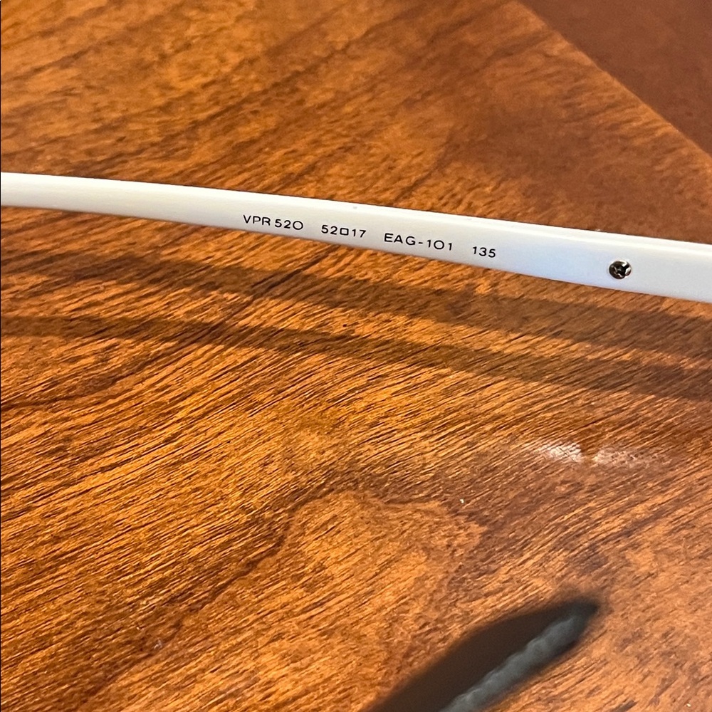 Prada Women's Rectangular Silver Gunmetal Frame E… - image 6